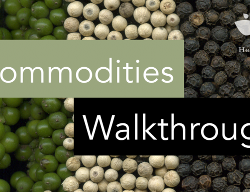Commodities Walkthrough